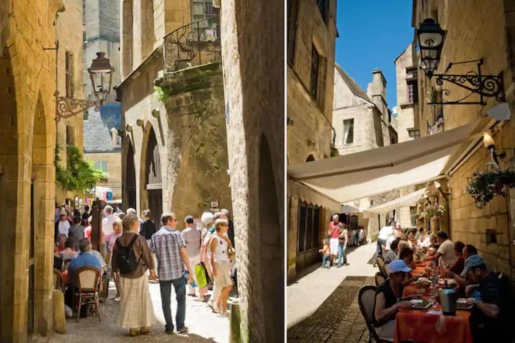 Appartement La Couronne Sarlat-La-Caneda Luaran gambar
